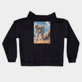 Winged Warriors: Gundam Wing, Mecha Epic, and Anime-Manga Legacy Unleashed Kids Hoodie